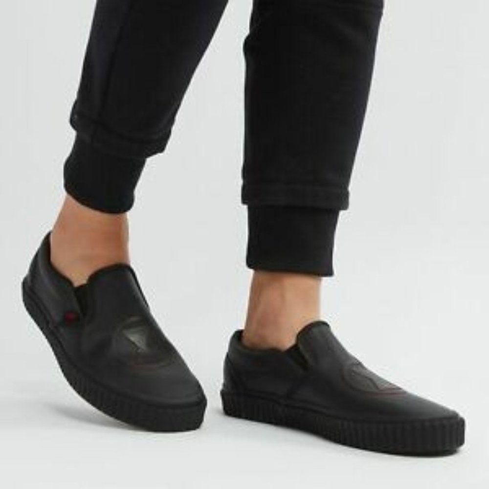 Vans x Marvel Women's Black Widow Classic Slip-on